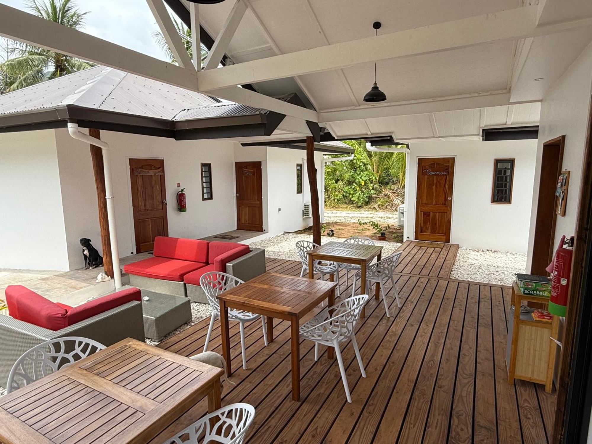 Moorea Chill And Beach Lodge Teavaro Eksteriør bilde