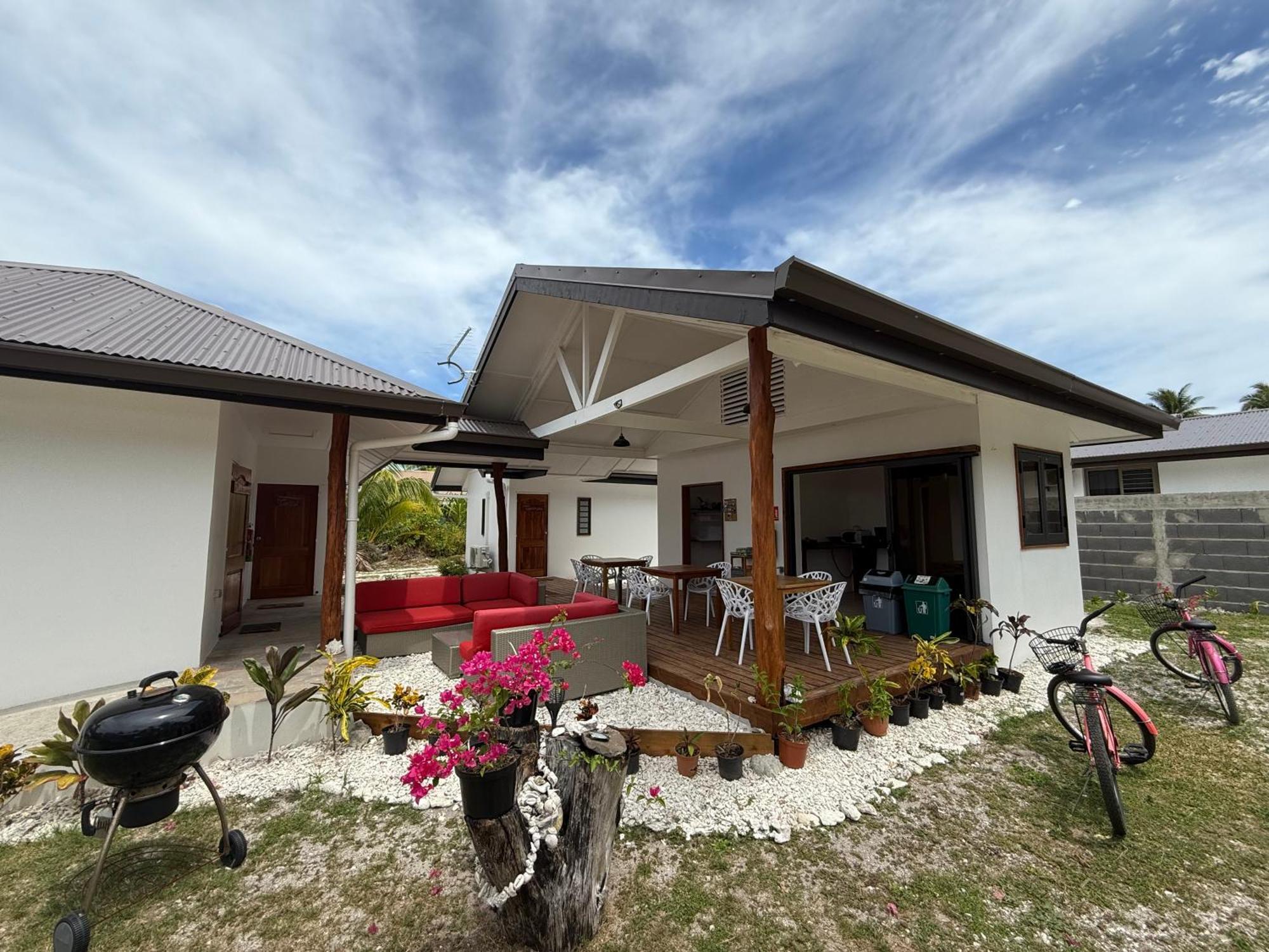 Moorea Chill And Beach Lodge Teavaro Eksteriør bilde