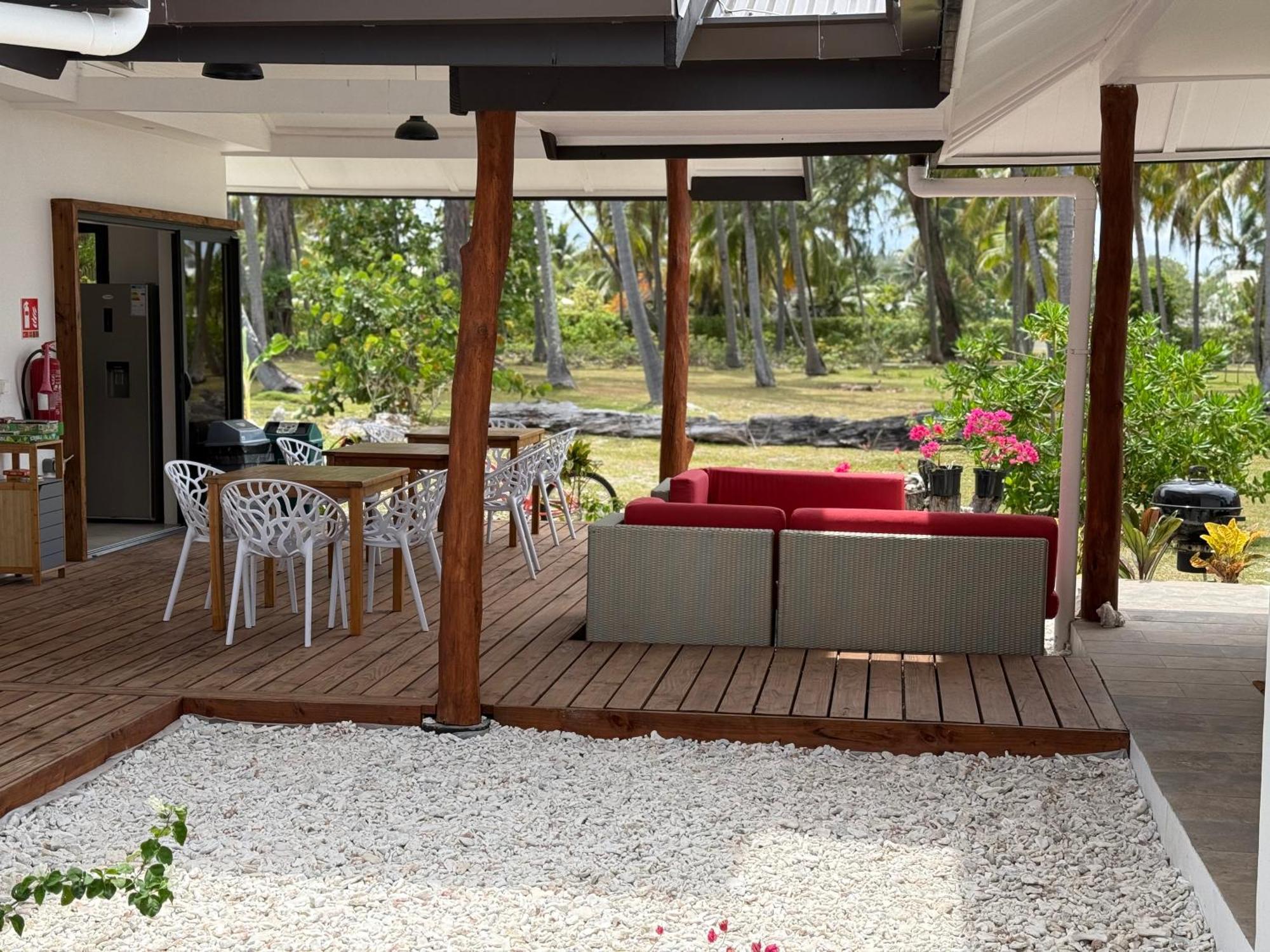 Moorea Chill And Beach Lodge Teavaro Eksteriør bilde